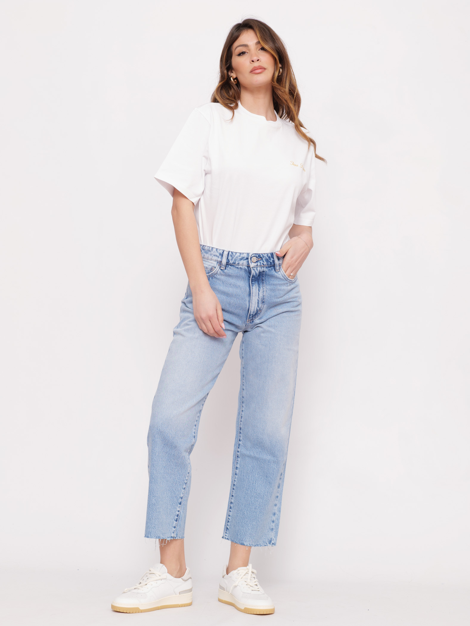 デニム・ジーパン ICON DENIM Women Denim Pants JILL ID8651 BLUE Icon Denim Jill Jeans - Blue - Women | JILL8651 | thebs.com
